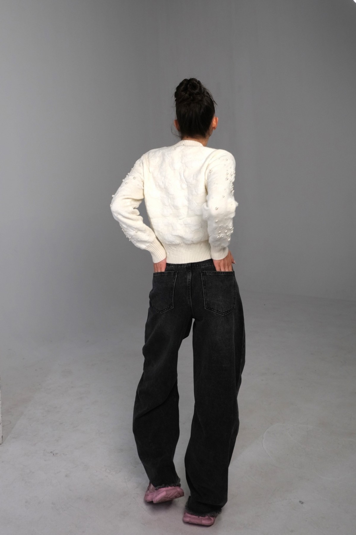 Пуловер Girly Aesthetic / Ecru