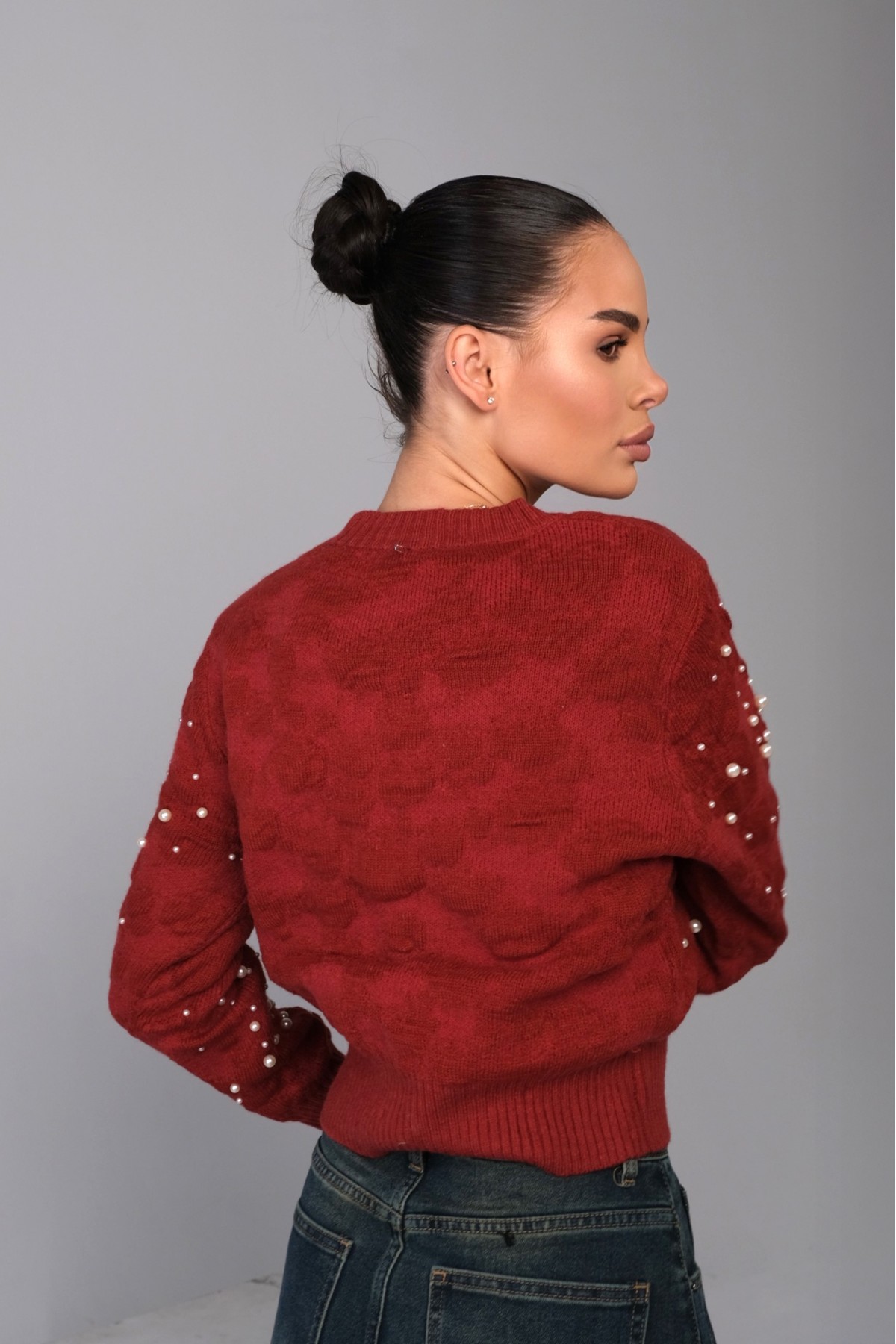 Пуловер Girly Aesthetic / Red