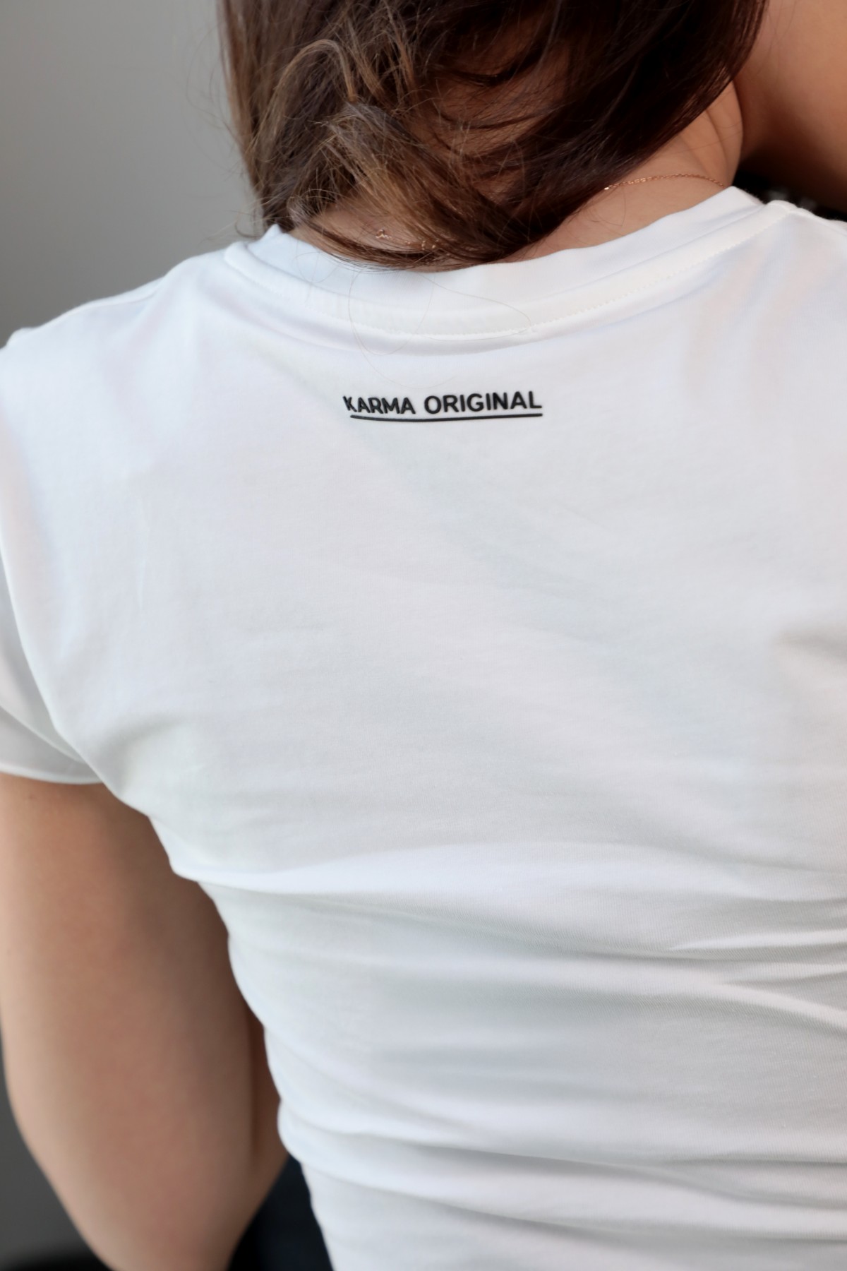 KARMA crop top / Baby Blue