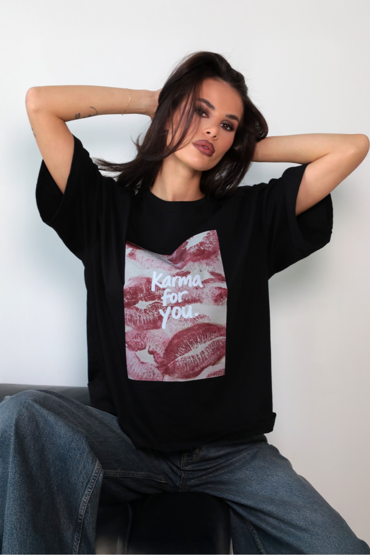T-shirt FOR YOU /  Black