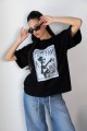T-shirt Rich Girl / Black