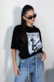 T-shirt Rich Girl / Black
