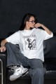 T-shirt Rich Girl / White