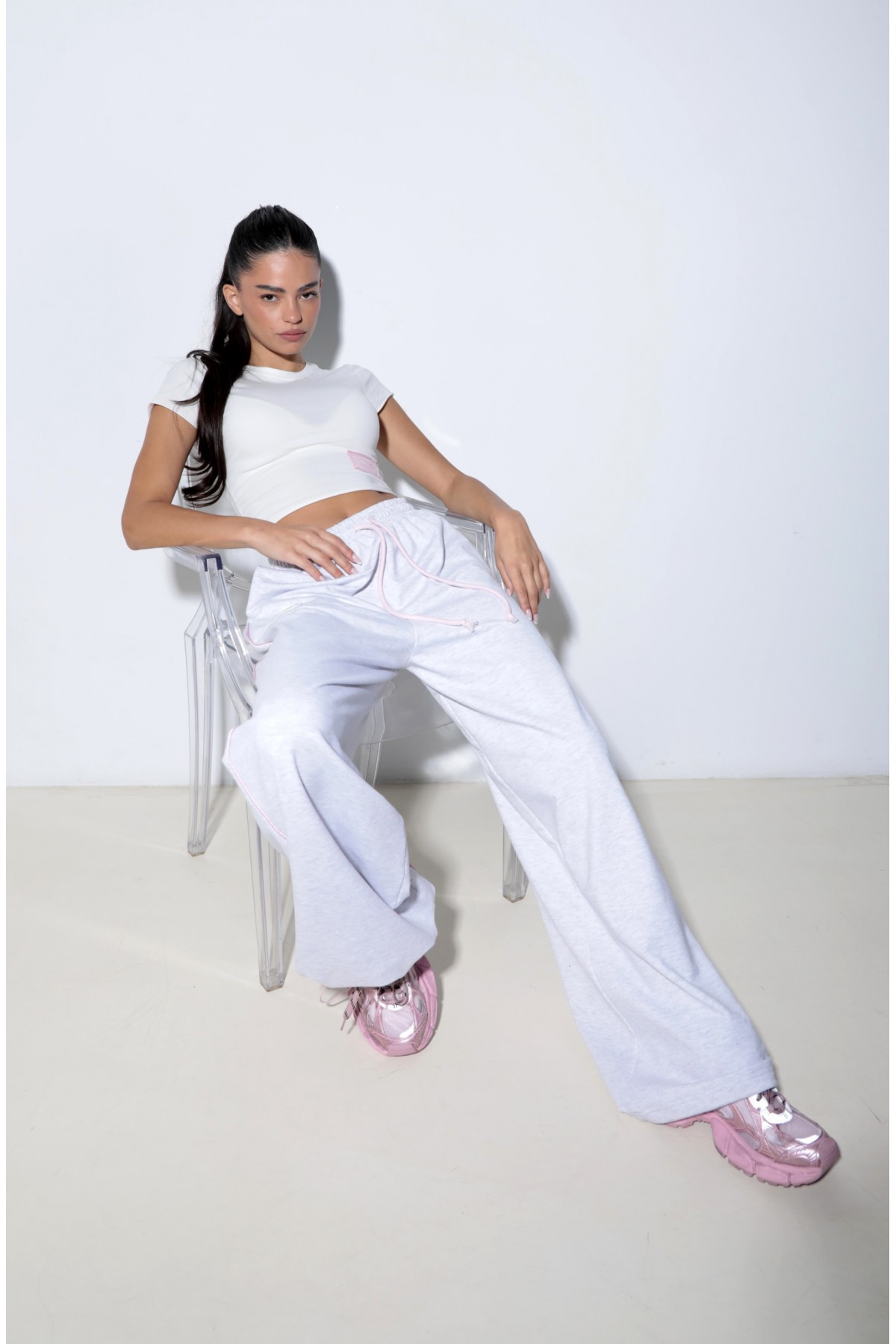 Karma Jogger Pants / Pale Silver