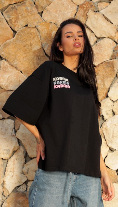T-shirt I’m obsessed / Black
