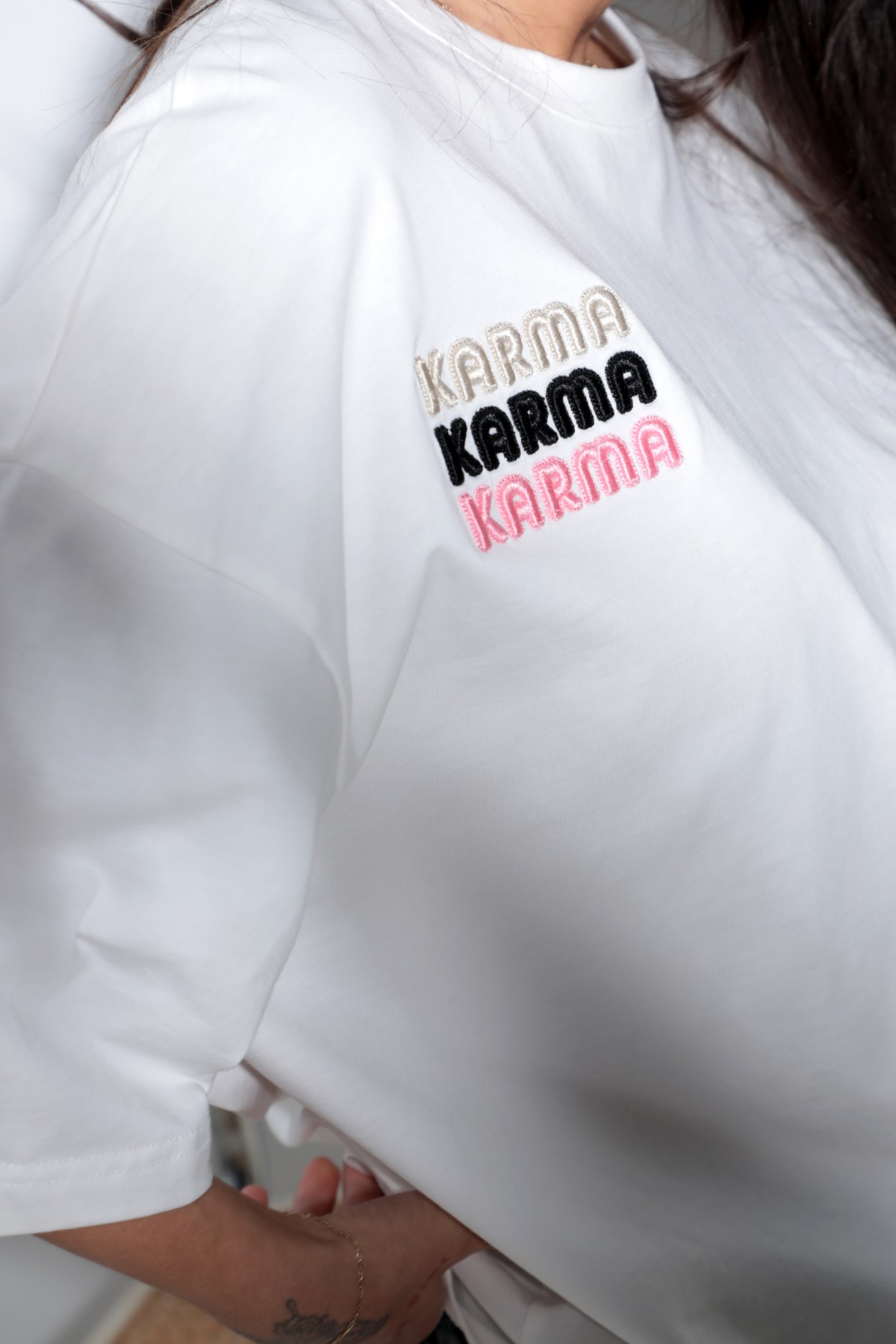 T-shirt I’m obsessed / White