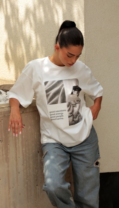 T-shirt PANTONE / Black & White