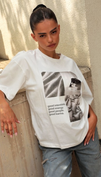 T-shirt PANTONE / Black & White