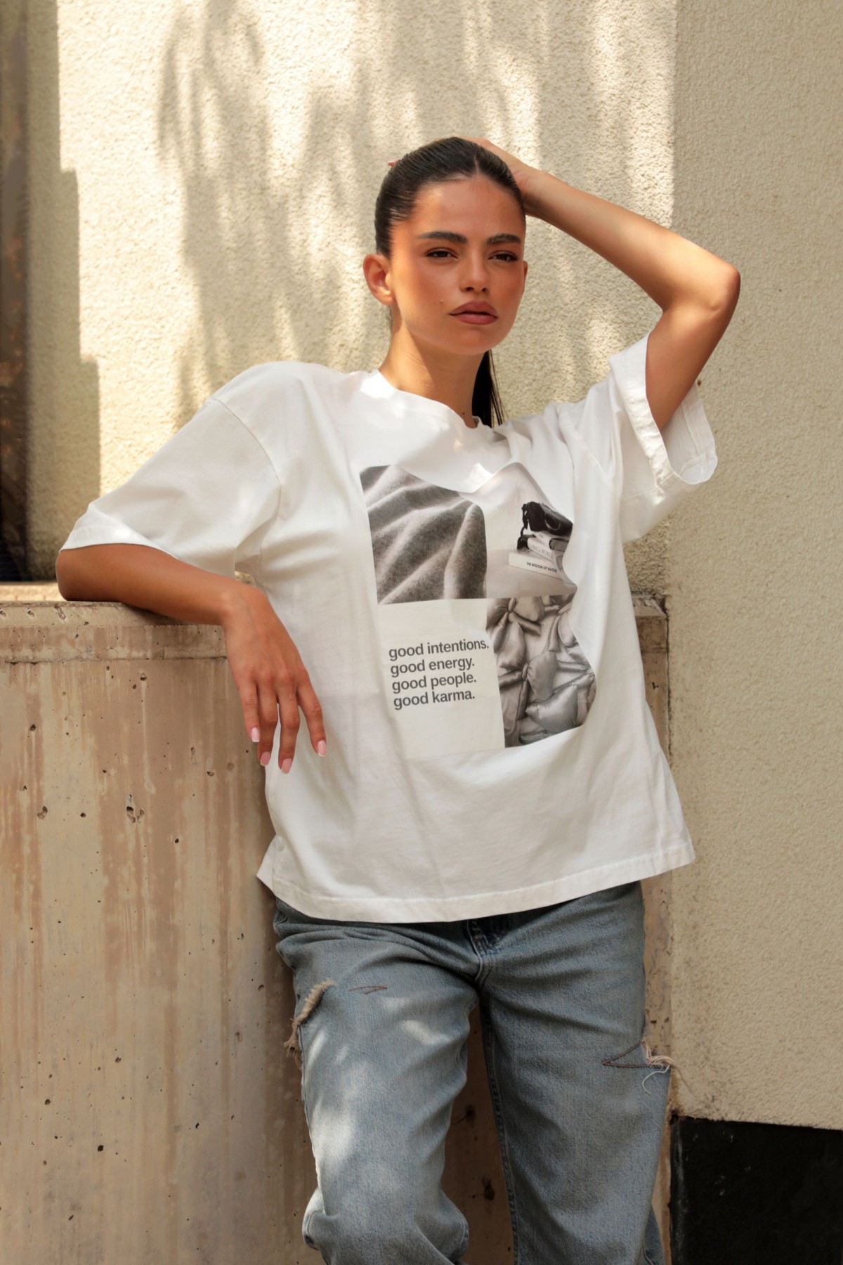 T-shirt PANTONE / Black & White