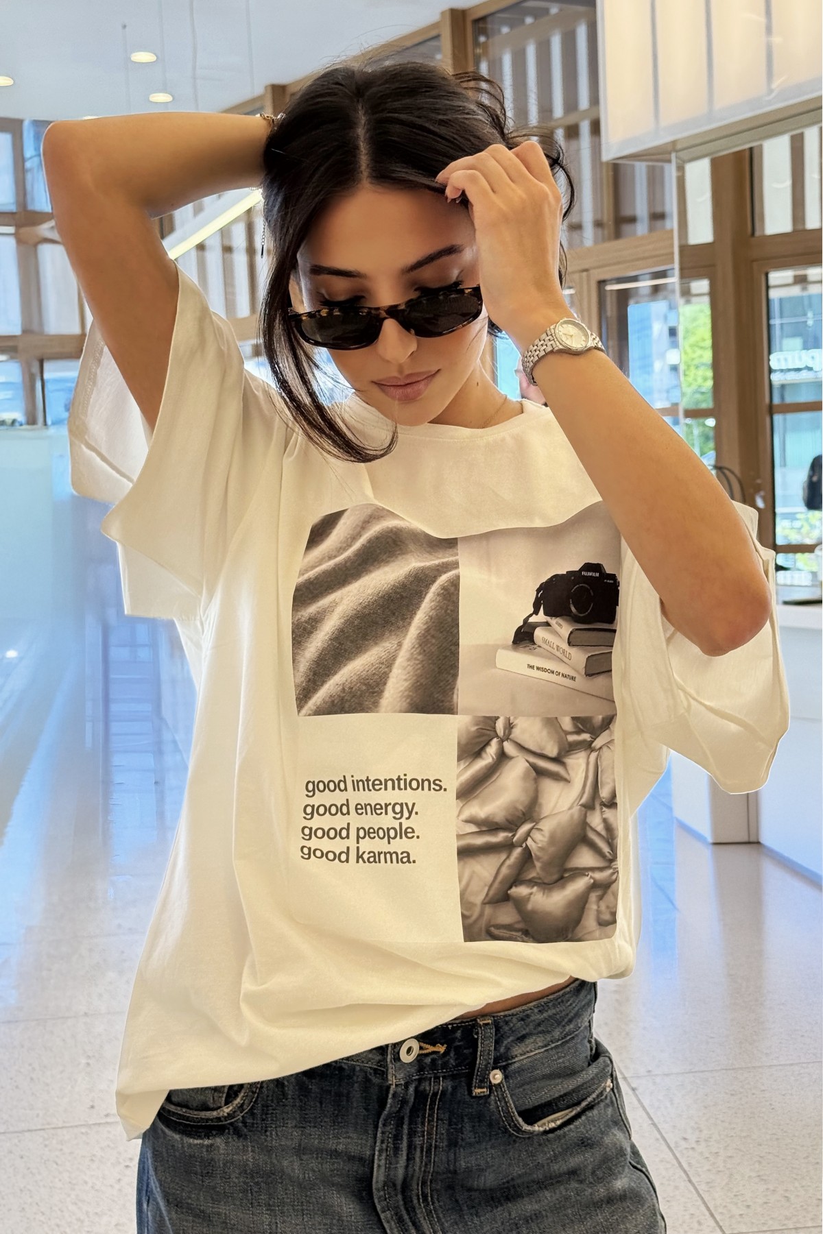 T-shirt PANTONE / Black & White