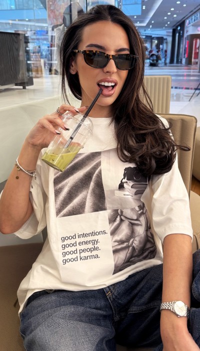 T-shirt PANTONE / Black & White