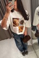 T-shirt PANTONE / Brown