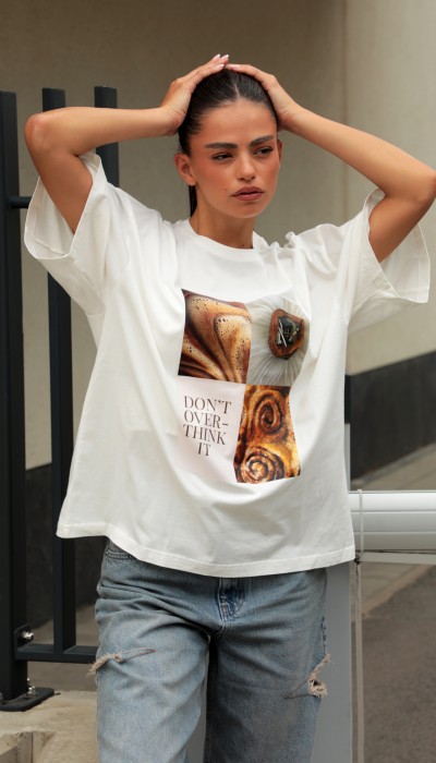 T-shirt PANTONE / Brown