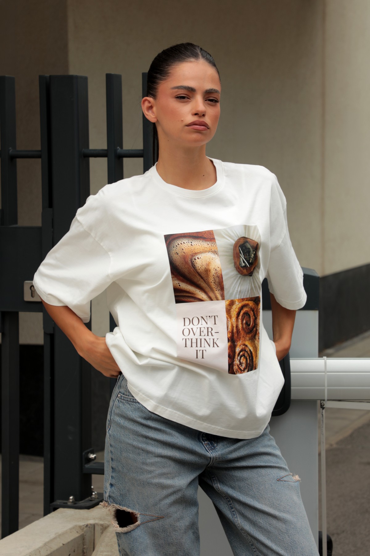 T-shirt PANTONE / Brown