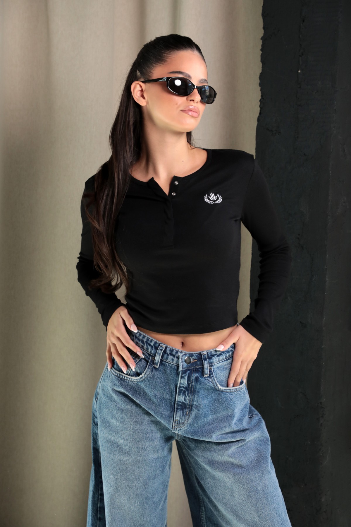 Блуза Feeling myself / Black