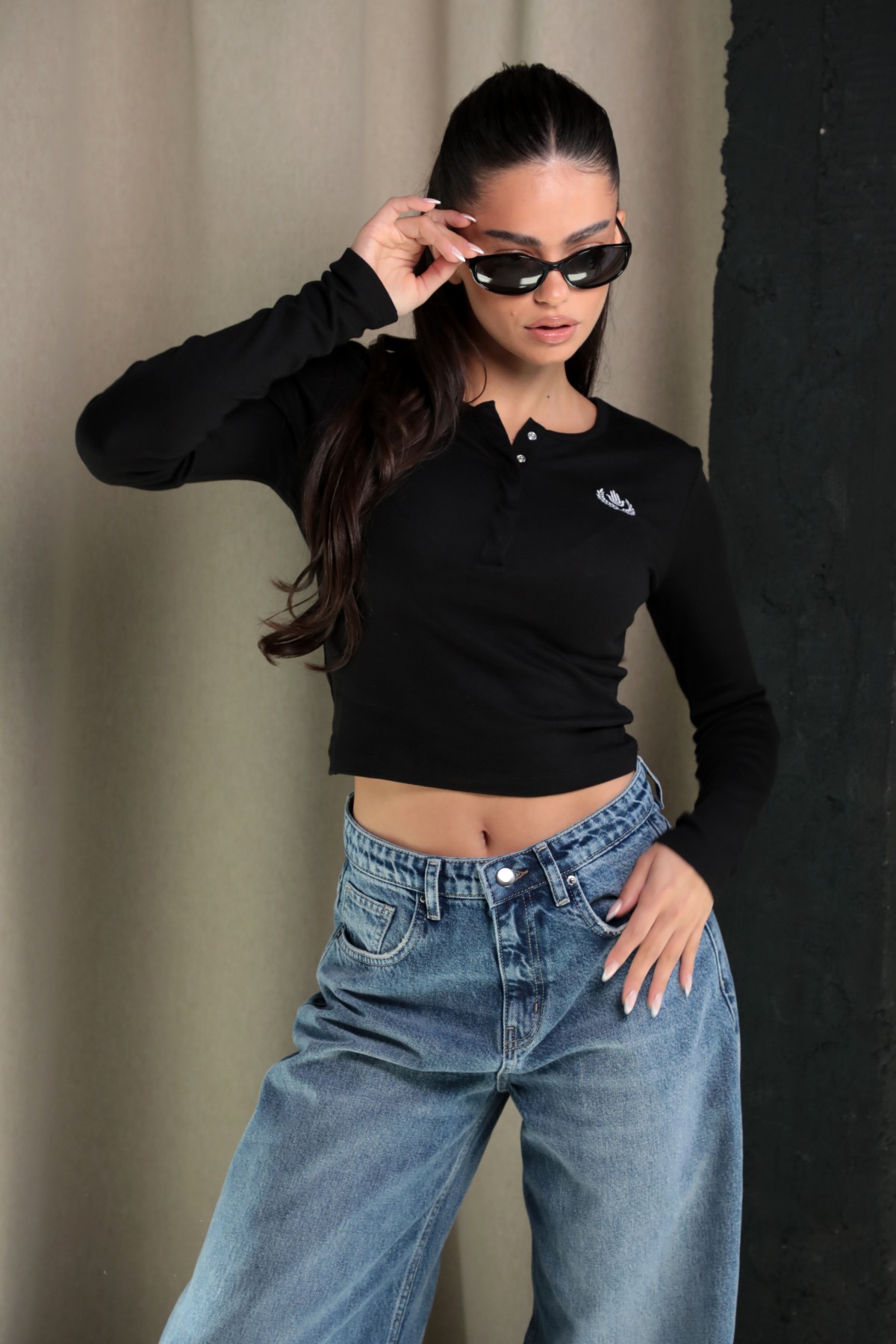 Блуза Feeling myself / Black