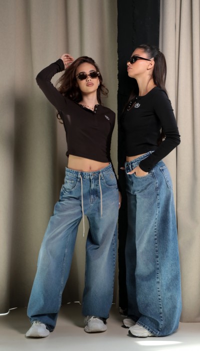 Блуза Feeling myself / Chocolate