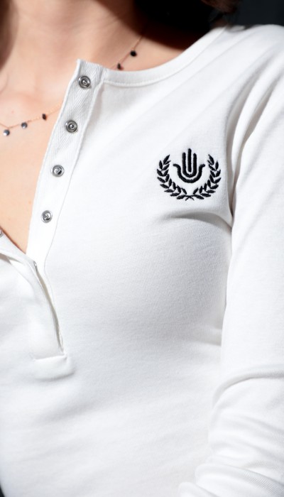 Блуза Feeling myself / White