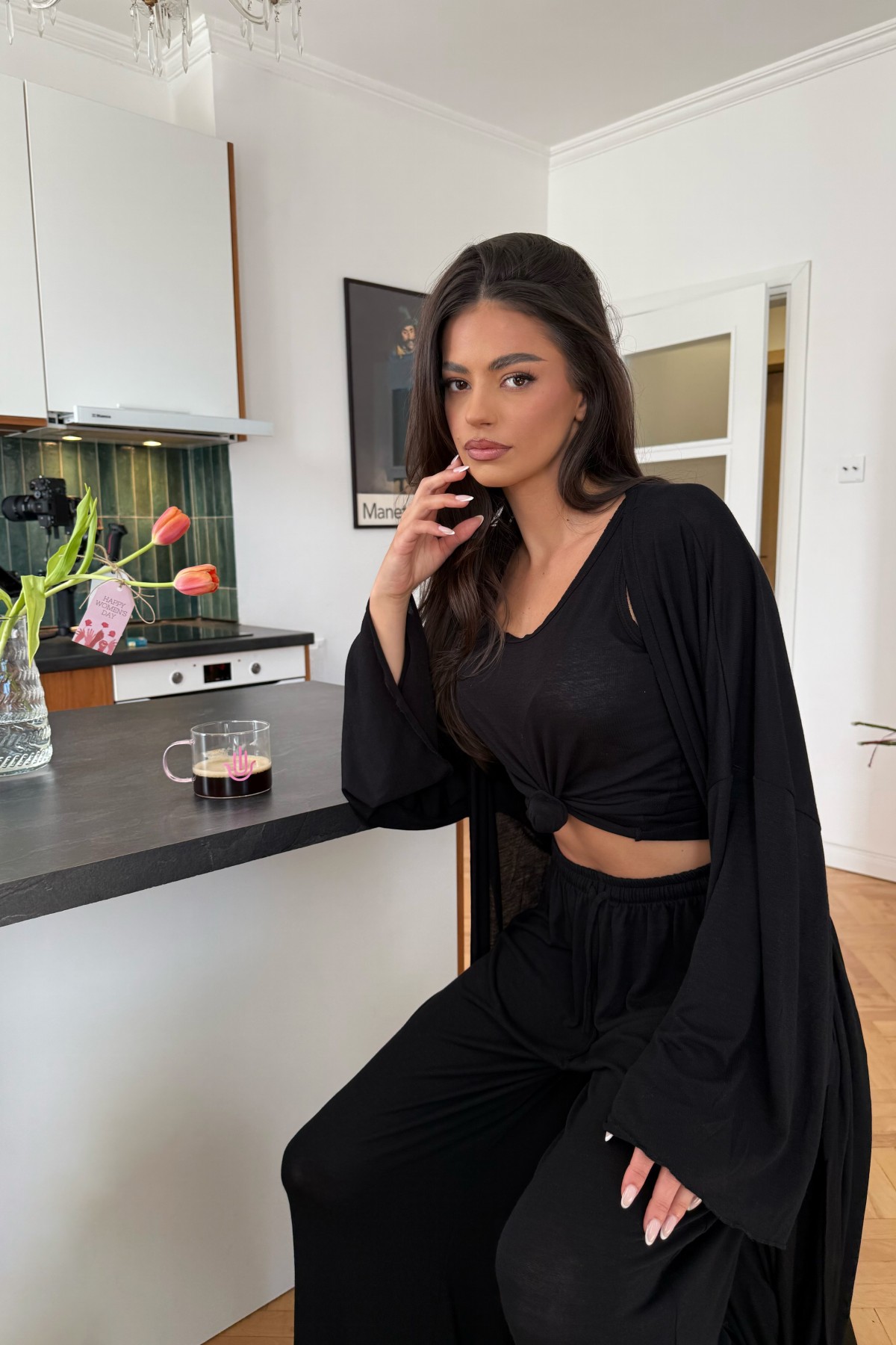 Сет 3 части Fashionable / Pantone Black