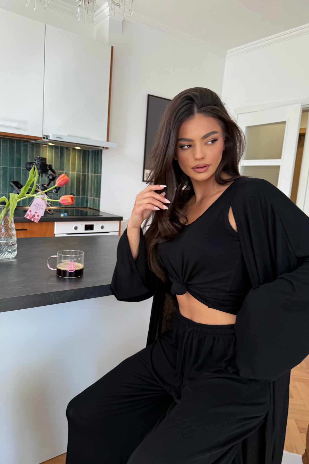 Сет 3 части Fashionable / Pantone Black