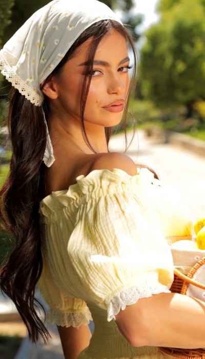 Муселинова рокля From Pinterest / Summer yellow