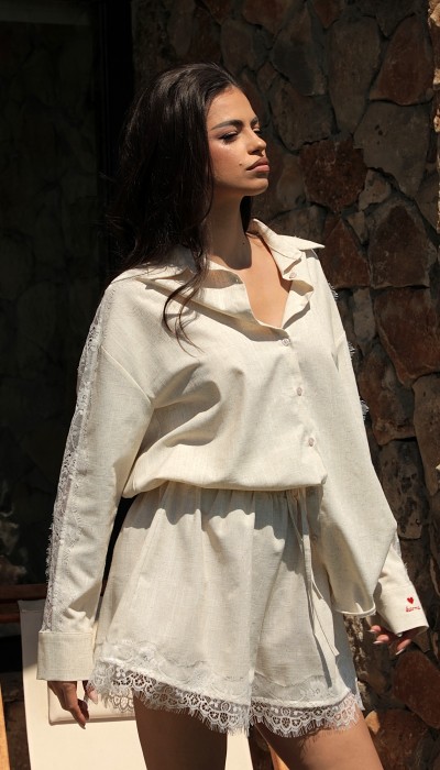 Сет Linen touch / Beige melange