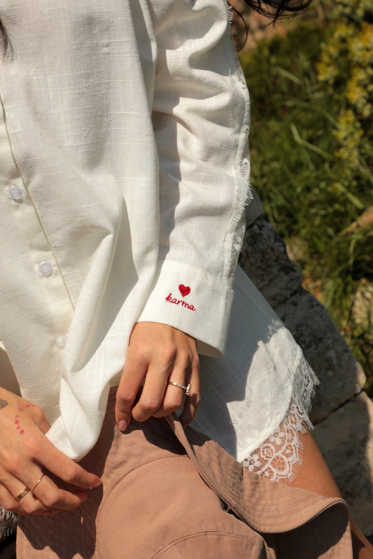 Сет Linen touch / White