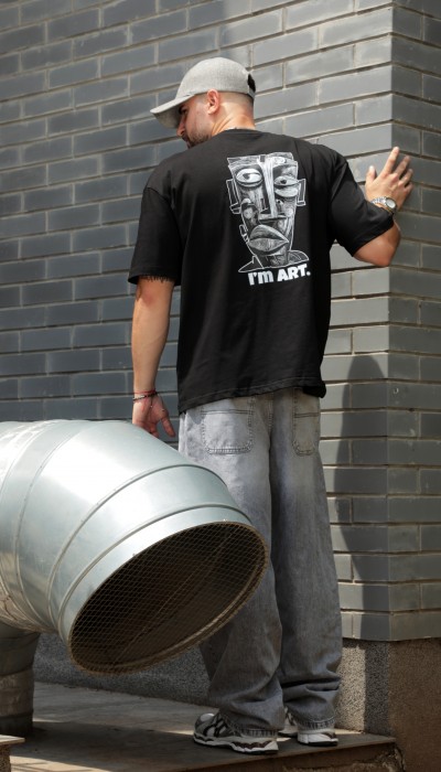 T-shirt I’m ART / Black