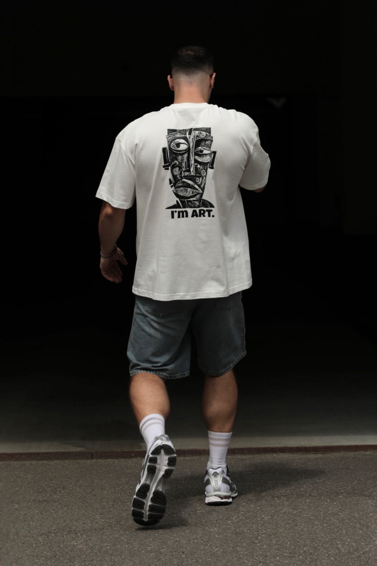 T-shirt I’m ART / White