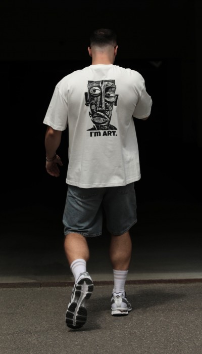 T-shirt I’m ART / White